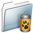 Spray Folder Graphite Stripe Sidebar Icon 128x128 png
